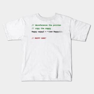 C++ Code New Baby Kids T-Shirt